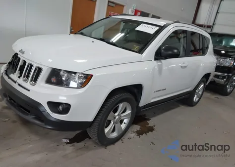2015 Jeep Compass Sport from USA, damaged, VIN 1C4NJDBBXFD416499